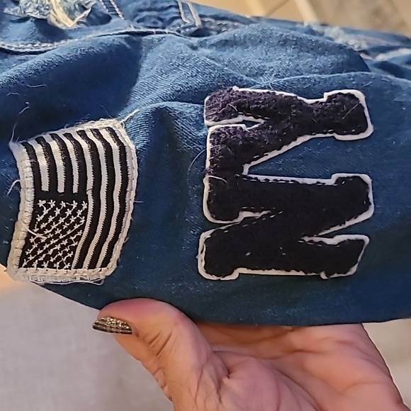 Distressed Denim Jacket - Picture 6 of 7